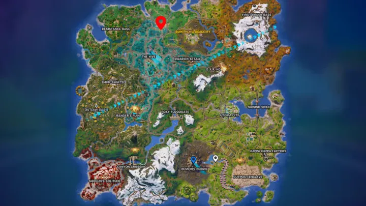 Top 10 Best Landing Spots in Fortnite